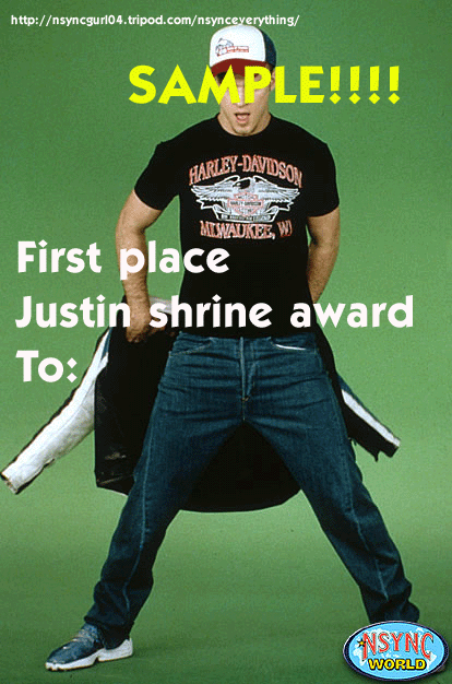 first place justin shrine